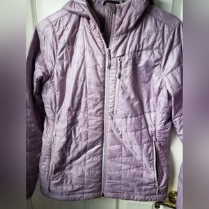 L.L. Bean Lavender Quilted Puffer Jacket